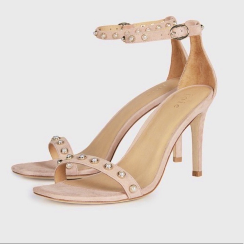 Joie Alana Pearl Ankle Strap Heel Sandals